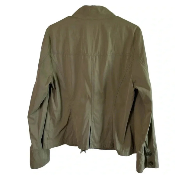 Tribal Brand, safari utility jacket women size 12. khaki ,prairie inspired layer - Picture 5 of 12